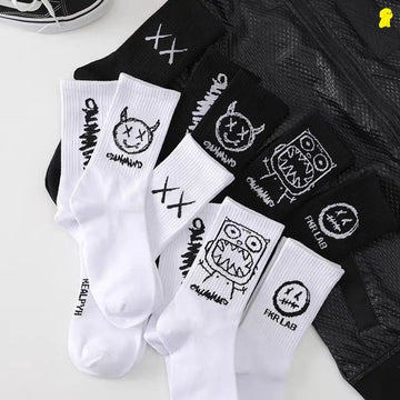 Anime Printed Long Socks I MH